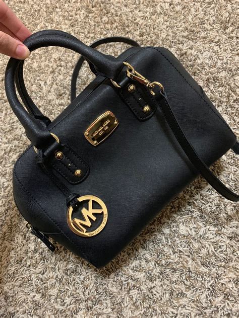 michael kors rachel satchel|Michael Kors opened satchel purse.